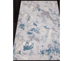 Ковер M018A - D.GREY SHRINK / L.BLUE HEATSET - Прямоугольник - коллекция VALENTINO