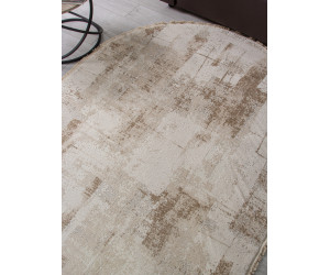 Ковер 35984Z - CREAM / CREAM - Овал - коллекция MELODY