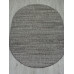 Ковер S143 - DARK GRAY - Овал - коллекция KAIR