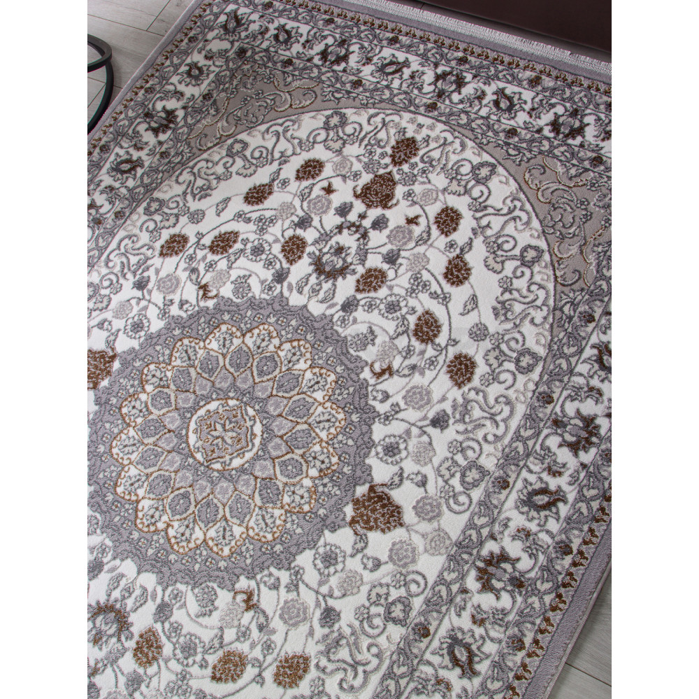 Ковер F611 - GRAY-GREEN - Прямоугольник - коллекция HALIF Ковер F611 - GRAY-GREEN - Прямоугольник - коллекция HALIF