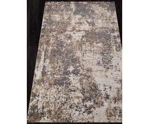 Ковер M028A - CREAM / GRAY - Прямоугольник - коллекция SIESTA