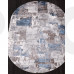Ковер 03857A - BLUE / BLUE - Овал - коллекция ARMINA