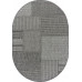 Ковер S139 - DARK GRAY - Овал - коллекция KAIR