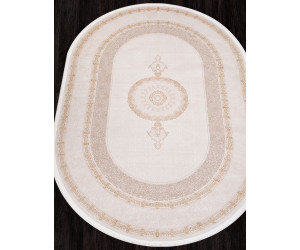 Ковер SI026A - BROWN / BROWN - Овал - коллекция LISSABON