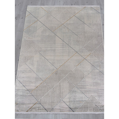 Ковер A495AGS - GREY / L.GREY - Прямоугольник - коллекция EMPEROS OLIMPOS
