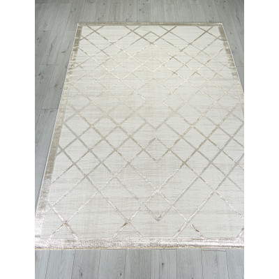 Ковер 02742A - BEIGE / DK.BEIGE - Прямоугольник - коллекция SAFARI