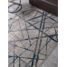 Ковер F478 - GRAY-BLUE - Овал - коллекция LIMAN