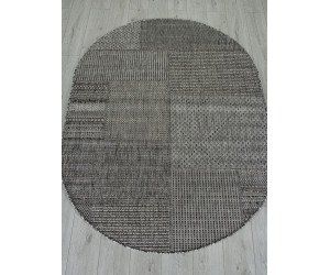 Ковер S139 - DARK GRAY - Овал - коллекция KAIR
