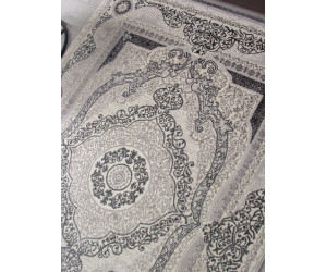 Ковер 3098G - GREY / GREY - Прямоугольник - коллекция LORA