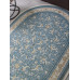 Ковер M101B - BLUE SHIRINK / BLUE SHIRINK - Овал - коллекция ZARINA