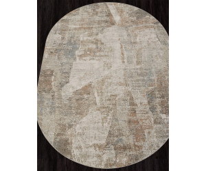 Ковер F428AB - BEIGE / PUDRA - Овал - коллекция AFINA