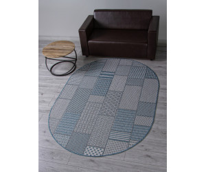 Ковер S160 - BLUE - Овал - коллекция KAIR