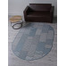 Ковер S160 - BLUE - Овал - коллекция KAIR