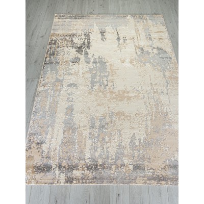 Ковер M027A - LIGHT BEIGE / TAUPE - Прямоугольник - коллекция SIESTA