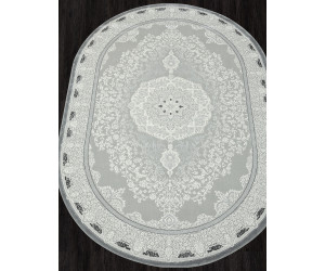Ковер GL038G - GREY / GREY - Овал - коллекция NENSI