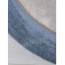 Ковер 00836T - GREY / BLUE - Круг - коллекция SAFIR