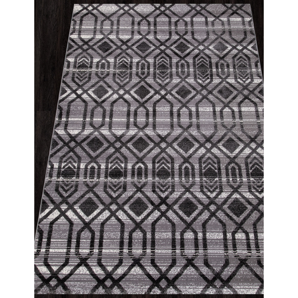 Ковер QP009 - D.GRAY / D.GRAY - Прямоугольник - коллекция ECLIPSE Ковер QP009 - D.GRAY / D.GRAY - Прямоугольник - коллекция ECLIPSE