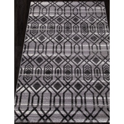 Ковер QP009 - D.GRAY / D.GRAY - Прямоугольник - коллекция ECLIPSE