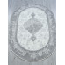 Ковер F163AQ - GREY / D.GREY - Овал - коллекция SIROCCO