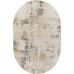 Ковер M043A - BONE / GRAY - Овал - коллекция SIESTA