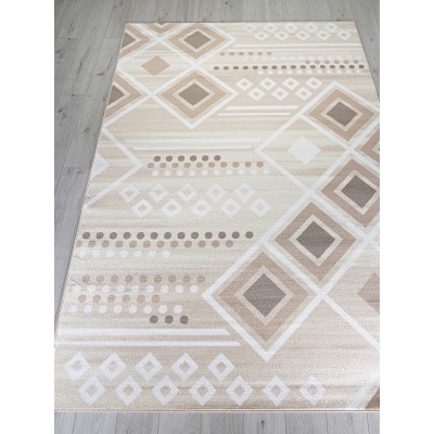 Ковер MP24 - CREAM-BROWN - Прямоугольник - коллекция IRIS