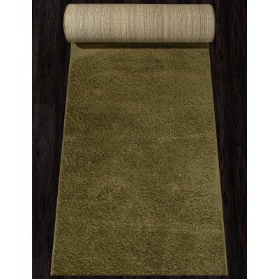 Ковер T600 - GREEN - Дорожка - коллекция LANA