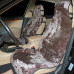 Накидка на сиденье автомобиля меховая А513