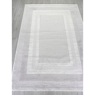 Ковер F040AC - GREY / WHITE - Прямоугольник - коллекция SIROCCO