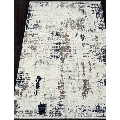 Ковер N2023A - CREAM / D.BLUE - Прямоугольник - коллекция POMPEI