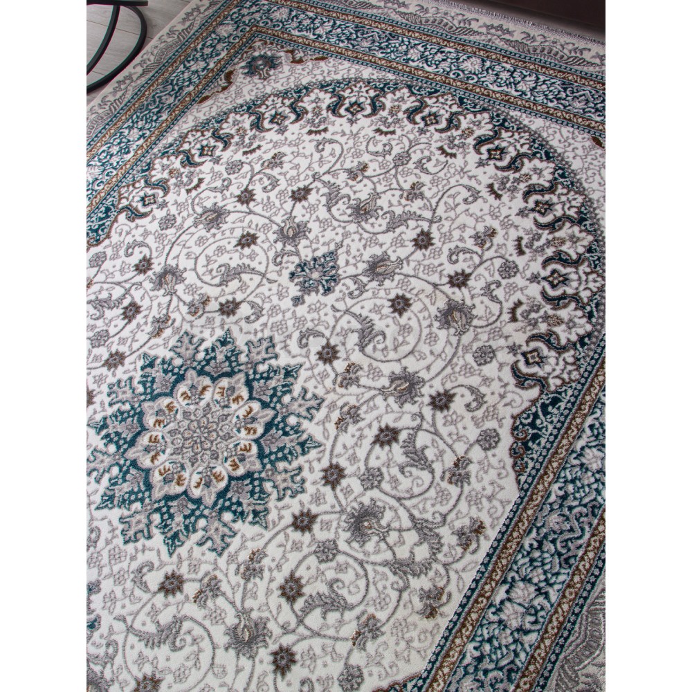 Ковер F639 - GREEN-BLUE - Прямоугольник - коллекция HALIF Ковер F639 - GREEN-BLUE - Прямоугольник - коллекция HALIF