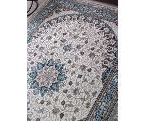 Ковер F639 - GREEN-BLUE - Прямоугольник - коллекция HALIF