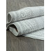 Ковер E364AP - GREY / WHITE - Овал - коллекция SIROCCO