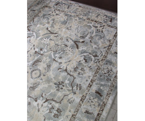 Ковер MP04 - CREAM-BLUE - Прямоугольник - коллекция IRIS