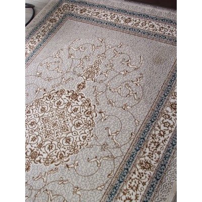 Ковер F641 - GREEN-BLUE - Прямоугольник - коллекция HALIF