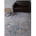 Ковер F478 - GRAY-BLUE - Овал - коллекция LIMAN