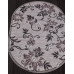 Ковер d353 - GRAY - Овал - коллекция SILVER