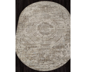 Ковер F446AD - BROWN / BEIGE - Овал - коллекция AFINA