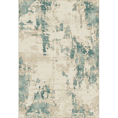 Ковер F100 - BEIGE-BLUE - Прямоугольник - коллекция ATLAS