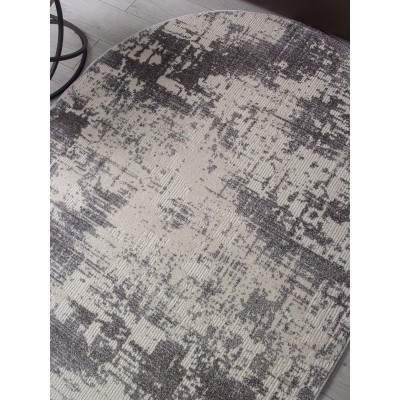 Ковер F230 - GRAY - Овал - коллекция NATUREL