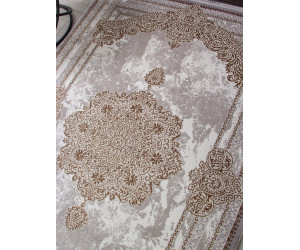 Ковер F580 - GRAY-GREEN - Прямоугольник - коллекция HALIF