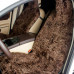 Накидка на сиденье автомобиля меховая А536