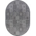 Ковер S138 - DARK GRAY - Овал - коллекция KAIR