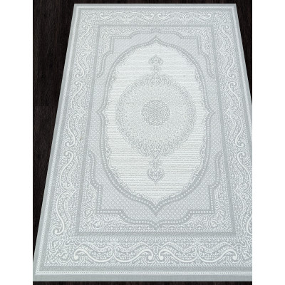 Ковер E364AP - GREY / WHITE - Прямоугольник - коллекция SIROCCO