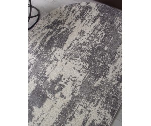 Ковер F229 - GRAY - Овал - коллекция NATUREL