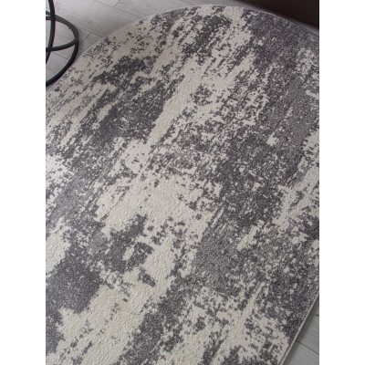 Ковер F229 - GRAY - Овал - коллекция NATUREL