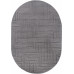 Ковер F412 - LIGHT GRAY - Овал - коллекция DIOS