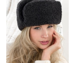 Сибирская шапка SIBERIAN WOOL, черная