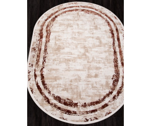 Ковер SI053K - BROWN / BROWN - Овал - коллекция LISSABON