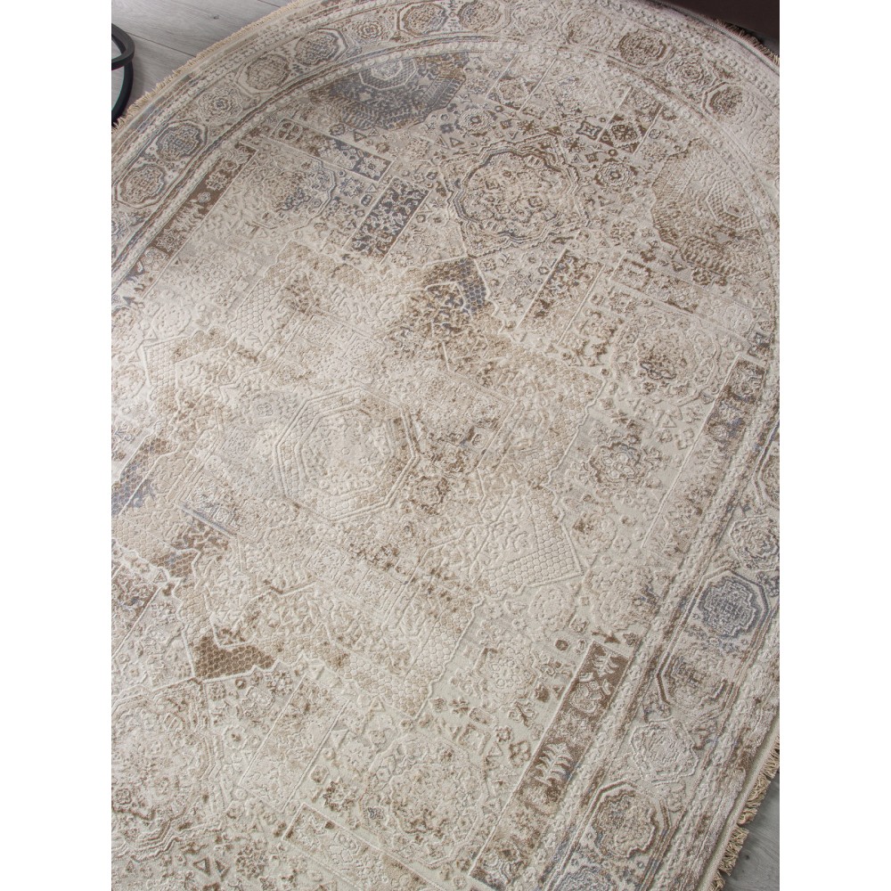 Ковер 35905Z - CREAM / CREAM - Овал - коллекция JASMINE Ковер 35905Z - CREAM / CREAM - Овал - коллекция JASMINE