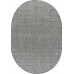 Ковер S156 - DARK GRAY - Овал - коллекция KAIR